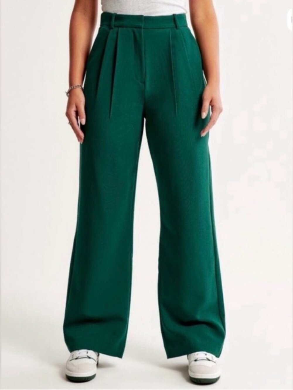 Abercrombie & Fitch 0/25 long Sloane Tailored Wide Leg Pant